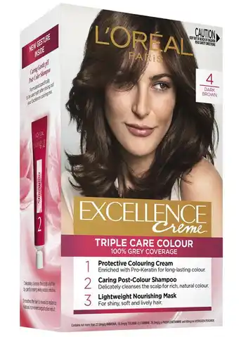 ePharmacy L’oréal paris excellence creme 4 dark brown hair colour offer