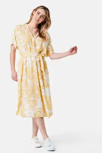 Kmart Short sleeve kaftan midi dress offer