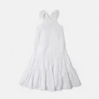Broderie maxi dress