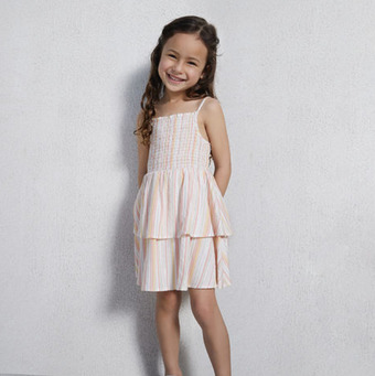 Shirred dress