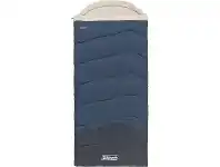BCF Coleman Mudgee Tall Hooded Sleeping Bag 215xW100cm Blue @ Club BCF offer