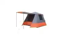 BCF Wanderer Gibson Instant Tent 4 Person Grey offer