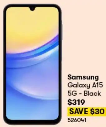 BIG W Samsung Galaxy A15 5G - Black offer