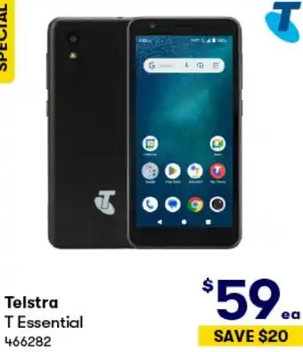 BIG W Telstra T Essential offer