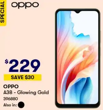 BIG W OPPO A38 - Glowing Gold offer