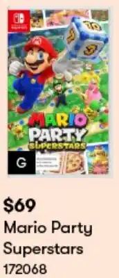 BIG W Mario Party Superstars offer