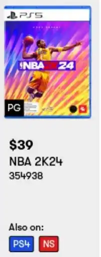 BIG W NBA 2K24 offer