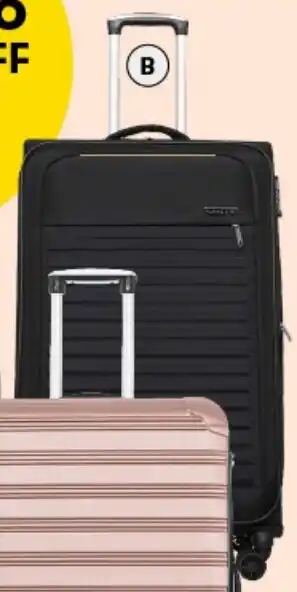 BIG W Swiss+Alps Munich Large Luggage - Black offer