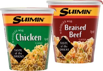 IGA Suimin Cup Noodles 50-70g Selected Varieties offer