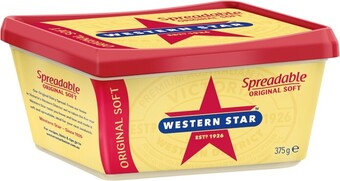 IGA Western Star Spreadable 375g Selected Varieties offer