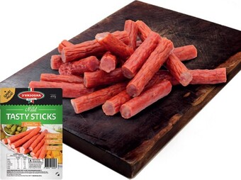 IGA Du2019Orsogna Mild or Hot & Spicy Tasty Sticks 400g offer