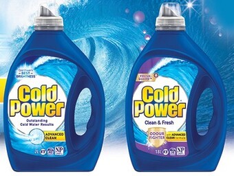 IGA Cold Power Laundry Liquid 1.8-2 Litre or Powder 1.8-2kg Selected Varieties offer