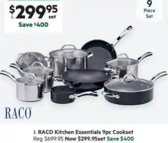 Harris Scarfe RACO Kitchen Essentials 9pc Cookset offer