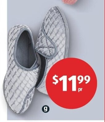 ALDI Women's Comfort Slippers offer