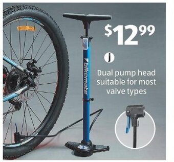 ALDI Track Floor Bike Pump offer
