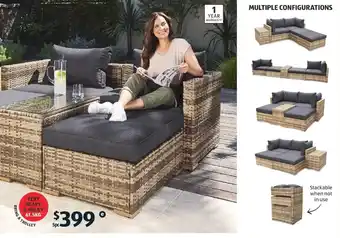 ALDI Renmar Outdoor Setting 5PC offer