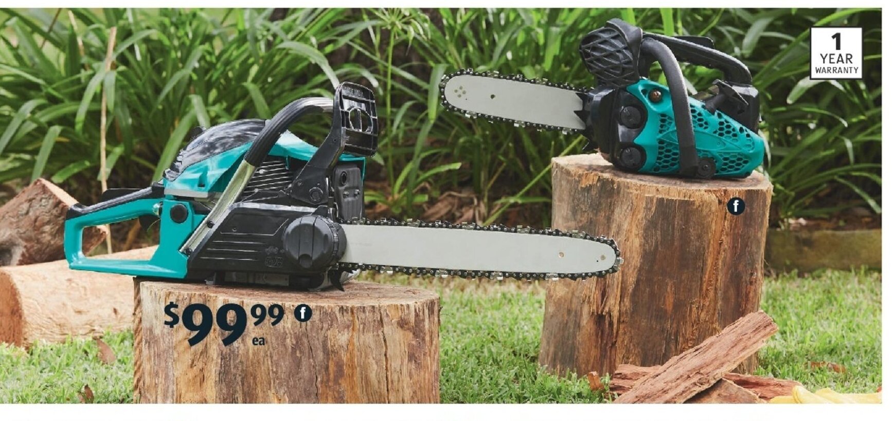Petrol Chainsaws offer at ALDI