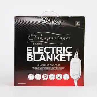 Pillow Talk Fully Fitted Electric Blanket by Onkaparinga offer