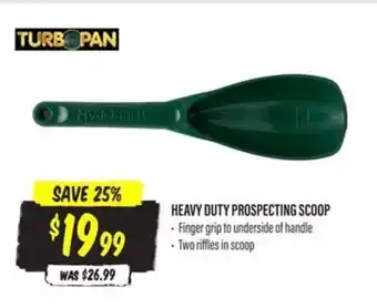 Aussie Disposals HEAVY DUTY PROSPECTING SCOOP offer