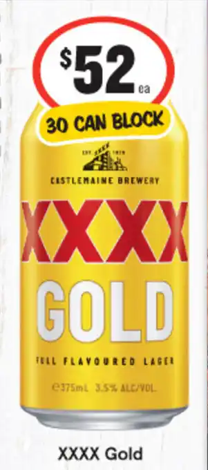 IGA XXXX Gold offer