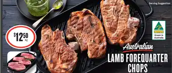 IGA LAMB FOREQUARTER CHOPS offer
