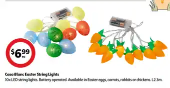 Coles Casa Blanc Easter String Lights offer