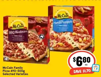 Ritchies McCain Family Pizza 490-500g offer