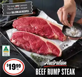 Ritchies Australian BEEF RUMP STEAK offer