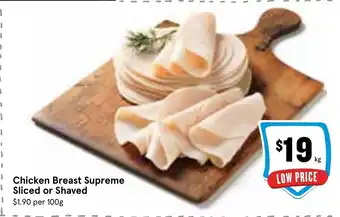 Ritchies Chicken Breast Supreme Sliced or Shaved offer