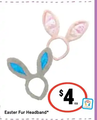 Ritchies Easter Fur Headband offer