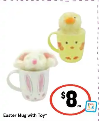 Easter Mug with Toy