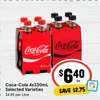 Ritchies Coca-Cola 4x330mL offer