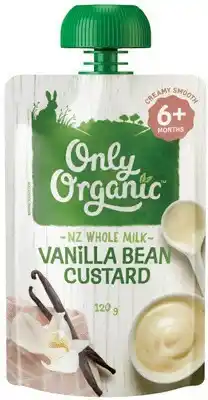 IGA Only Organic Baby Food 120g Selected Varieties offer