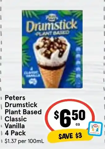 Ritchies Peters Drumstick Plant Based Classic Vanilla 14 Pack offer
