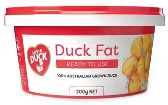 Luv-A-Duck Ready To Use Duck Fat 200g