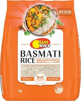 IGA SunRice Basmati Rice 1kg offer