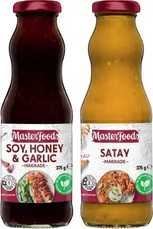 IGA MasterFoods Marinade 375g Selected Varieties offer