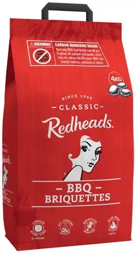 IGA Redheads BBQ Briquettes 4kg offer