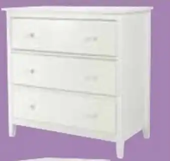 Cheap as Chips Henley & Grange Glacier 3 Drawer Chest FG044 offer