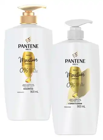 Coles Pantene Shampoo or Conditioner 900mL offer