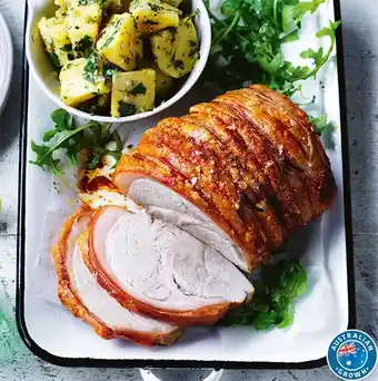Coles Coles Australian Pork Leg Roast Boneless offer