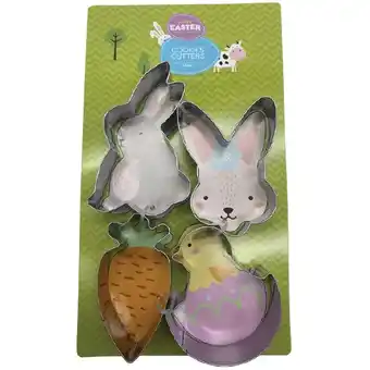 Easter Cookie Cutter Pk 4