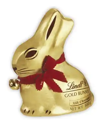 Coles Lindt Gold Bunny 100g offer