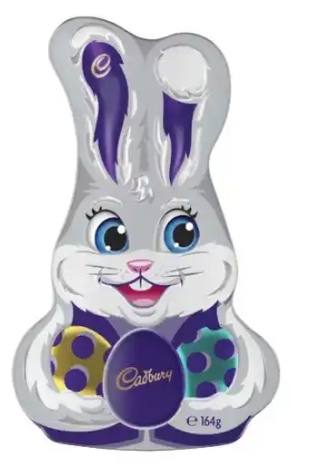 Coles Cadbury Easter Bunny Tin 164g offer
