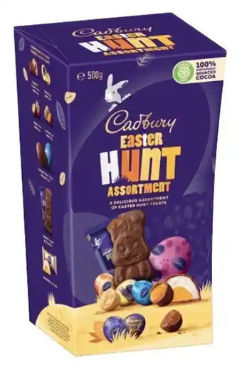 Coles Cadbury Easter Hunt Assorted Eggs 500g offer