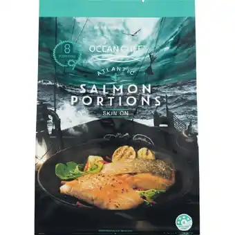 Woolworths Ocean Chef Atlantic Salmon Portions 1 kg – From the Seafood Freezer offer