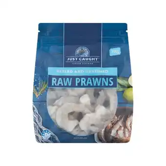 Woolworths Just Caught Raw Prawn Meat 300g – From the Seafood Freezer offer