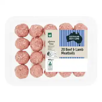 Woolworths Woolworths Meatball Varieties 400g offer