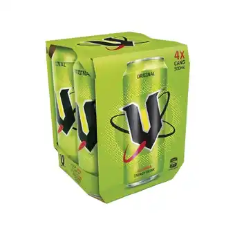 Woolworths V Energy Drink 4 x 500ml offer