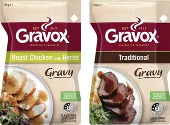 Coles Gravox Gravy or Finishing Sauce 165g offer
